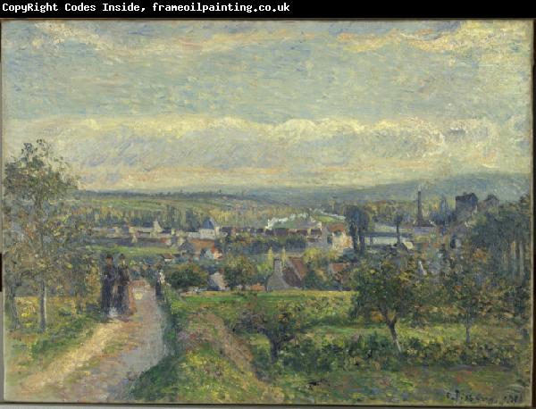 Camille Pissarro Vue de Saint-Ouen-l'Aumone